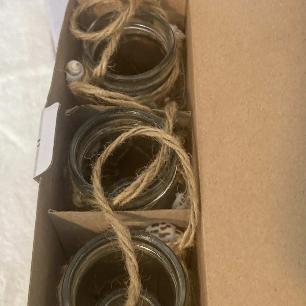 Hanging Glass Candle Holders